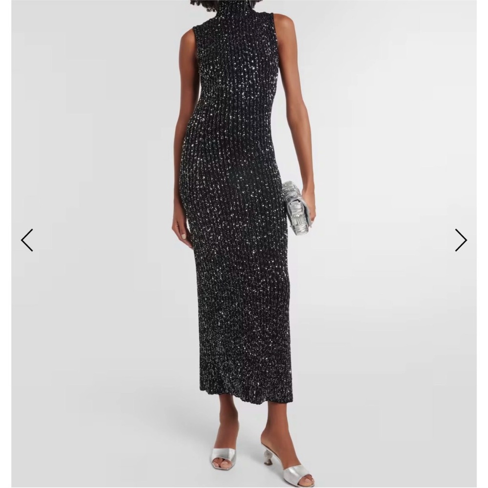 Missoni Black and Silver sequin Maxi Dress